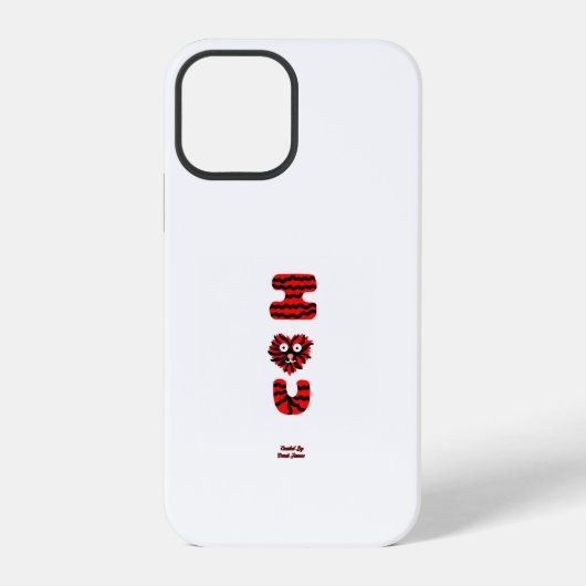 I Fuzzy U Apple iPhone 12 Pro Hoesje (Achterkant)