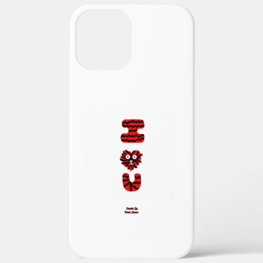 I Fuzzy U Apple iPhone 12 Pro Max Hoesje (Achterkant)