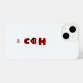 I Fuzzy U Apple iPhone 14 Hoesje (Achterkant (horizontaal))