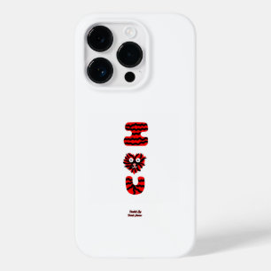 I Fuzzy U Apple iPhone 14 Pro Hoesje