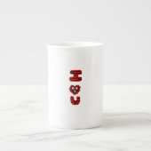 I Fuzzy U Bone China Mok (Voorkant)