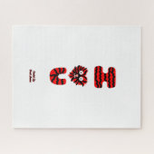 I Fuzzy U Puzzel (40,64 cm x 50,8 cm) (Horizontaal)