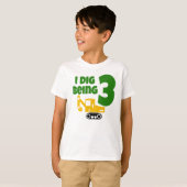 I g 3 Kinder 3e jaarbouw T-shirt (Voorkant volledig)