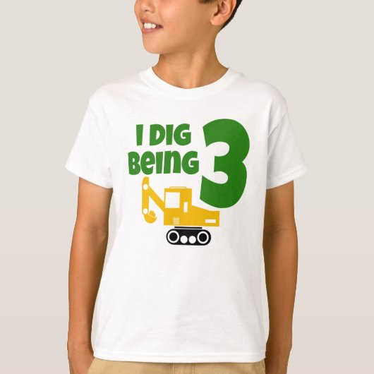 I g 3 Kinder 3e jaarbouw T-shirt (Voorkant)