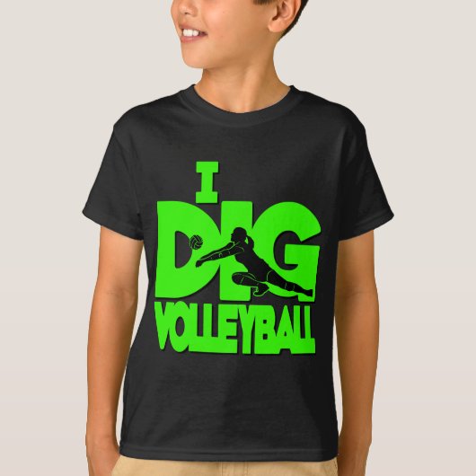 I g VB, neongroen T-shirt (Voorkant)