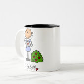 I Garden Tweekleurige Koffiemok (Voorkant links)