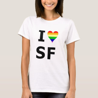 I Gay Heart San Francisco T-shirt