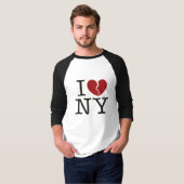 I [gebroken hart] NY T-shirt (Voorkant volledig)
