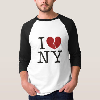 I [gebroken hart] NY T-shirt