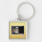 I geen behoefte om naar partee van DAfancee te Sleutelhanger (Voorkant)