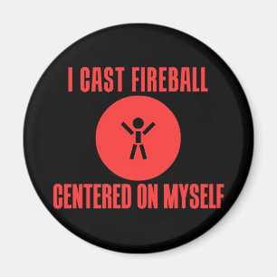 I Gegoten Fireball Magneet