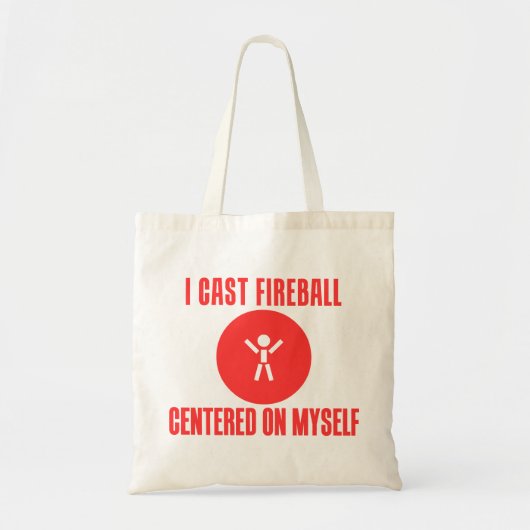 I Gegoten Fireball Tote Bag (Voorkant)