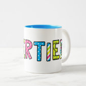 "I Gerved" koffie-Mok Tweekleurige Koffiemok (Voorkant rechts)