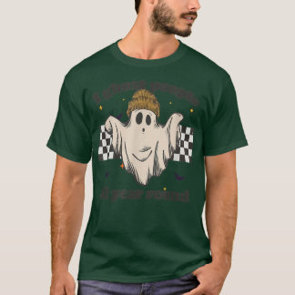 I Ghost People All Year Round Retro Ghost Hallowee T-shirt