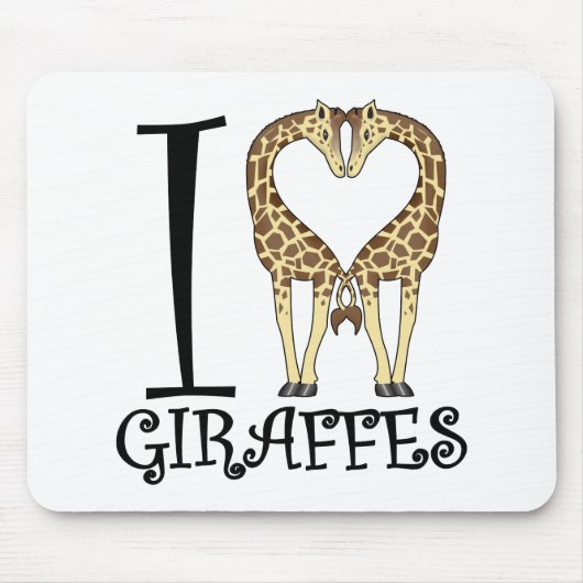 I Giraffes Muismat (Voorkant)