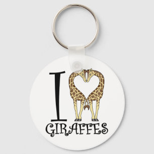 I Giraffes Sleutelhanger