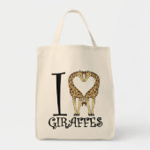 I Giraffes Tote Bag (Voorkant)