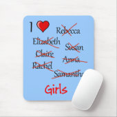 "I & Girls" Muismat (Met muis)