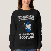 I go back to Scotland Scotland Trui (Voorkant)