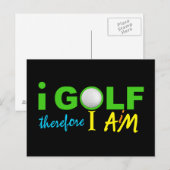 I GOLF briefkaart (Voorkant / Achterkant)