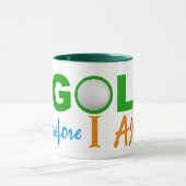 I GOLF-mok - kies stijl en kleur Mok (Midden)