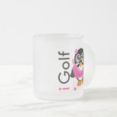 i Golf Penguin Matglas Koffiemok (Voorkant rechts)