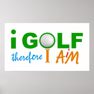 I GOLF poster