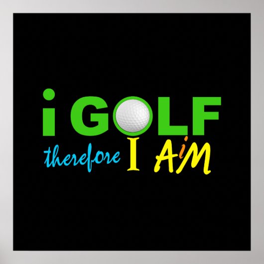 I GOLF poster - pas aan! (Voorkant)