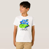 I Golf Stick Figuur T-shirts (Voorkant volledig)