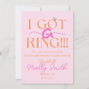 I Got A Ring - Tropische vrijgezellenroute Kaart
