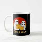 I Got A Rock Shirt Halloween Trick Or Treat Ghost Koffiemok (Links)