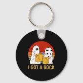 I Got A Rock Shirt Halloween Trick Or Treat Ghost Sleutelhanger (Voorkant)