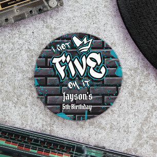 I Got Five on It Ronde Sticker