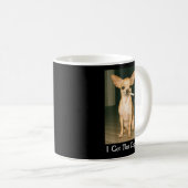 I Got That Dog In Me Funny Chihuahua Smoking Beer  Koffiemok (Voorkant rechts)