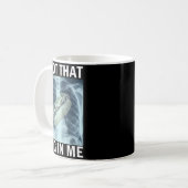 I Got That Dog In Me Hot Dog X-ray Meme  Koffiemok (Voorkant links)