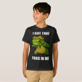 I Got That Frog In Me  T-shirt (Voorkant volledig)