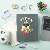 I Got The Glues Funny Blues Pun Sticker (iPad Cover)