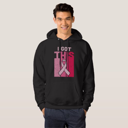 I Got This Breast Cancer Awareness Warrior Women Hoodie (Voorkant volledig)