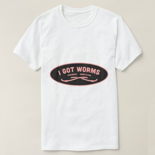 I Got Worms T-shirt (Design voorkant)