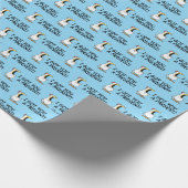 I GOT YOU A PRESENT! shouty chicken Cadeaupapier (Hoek)