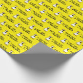 I GOT YOU A PRESENT! shouty chicken Cadeaupapier (Hoek)