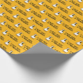 I GOT YOU A PRESENT! shouty chicken Cadeaupapier (Hoek)