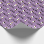 I GOT YOU A PRESENT! shouty chicken Cadeaupapier (Hoek)