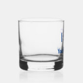 I (Griekse vlag Funky Heart) Jouw tekst Whisky Glas (Rechts)