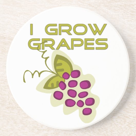 I Groei Onderzetter druiven (Voorkant)