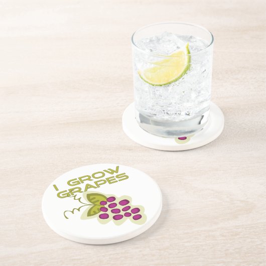 I Groei Onderzetter druiven (Zijkant)