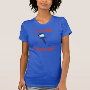 "I Guard the Coast" Women's T-Shirt (Oranje tekst)