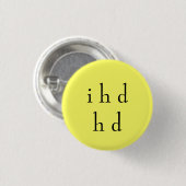 i h dh d ronde button 3,2 cm (Voorkant /achterkant)