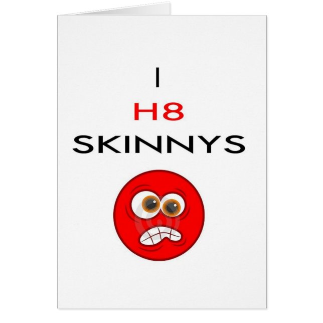 i haat SKINNYS (Voorkant)