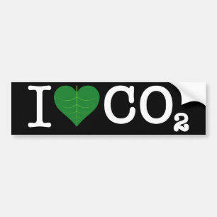 I Harde CO2 Bumpersticker